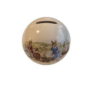 2 for $10‼️READ DESCRIPTION‼️Royal Doulton Bunnykins Coin Bank